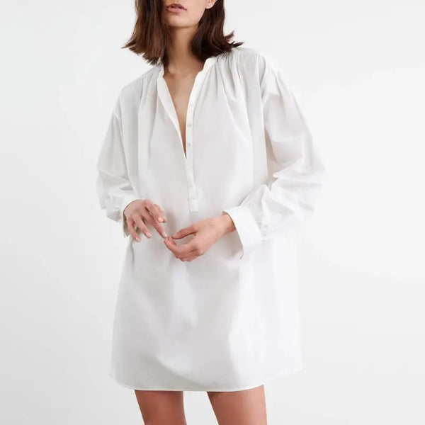 Nili Lotan - Najam Short dress - Ivory white