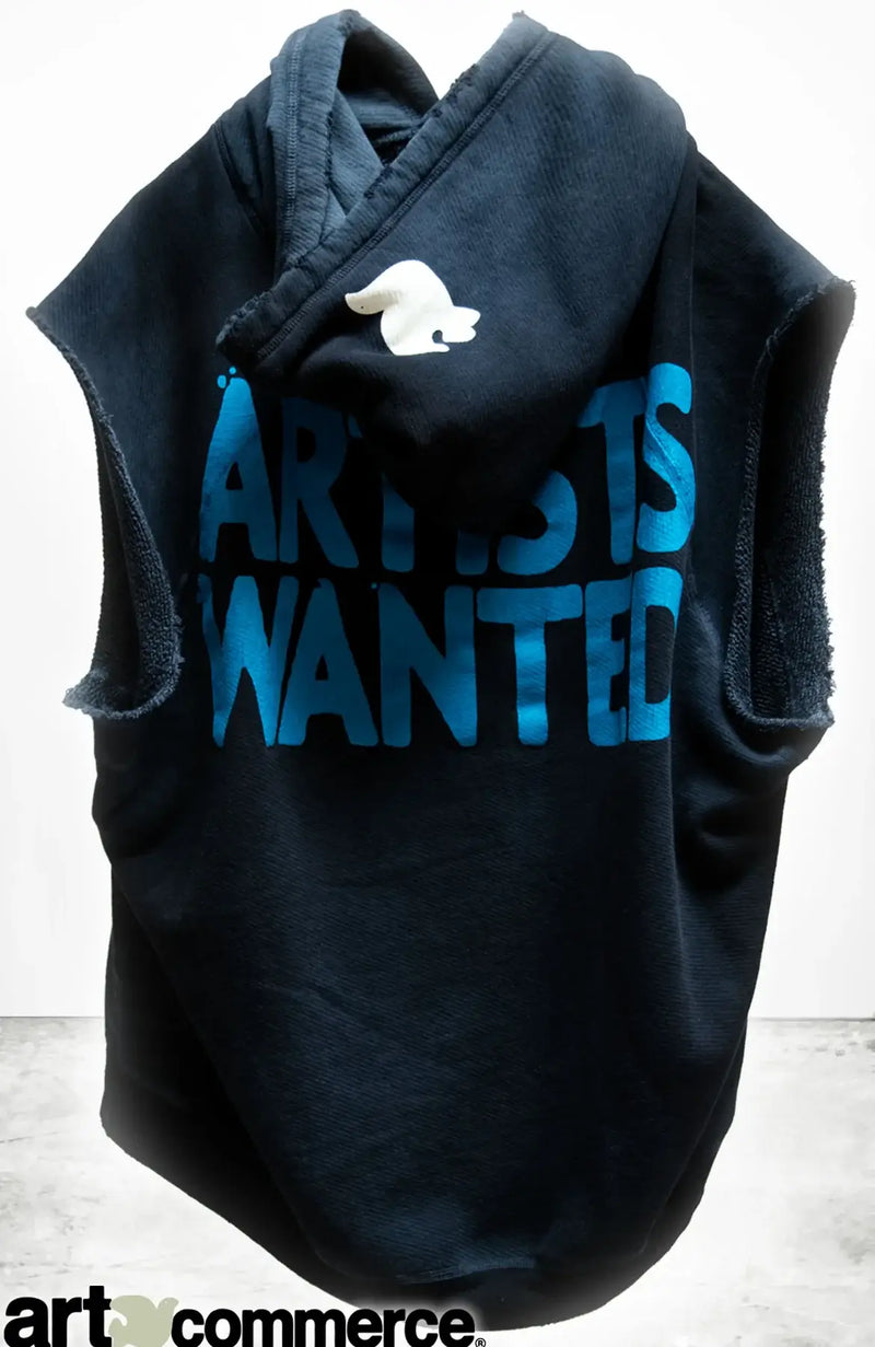 freecity  ARTISTSWANTED CUTOFF SUPERYUMM BIGGY hoodie - superblack