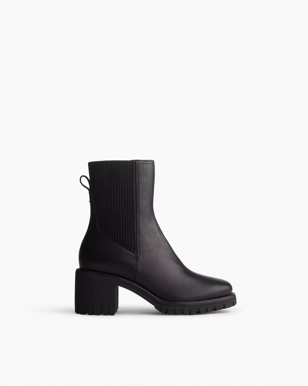 Rag & Bone - Corey heeled Leather Chelsea boot in black