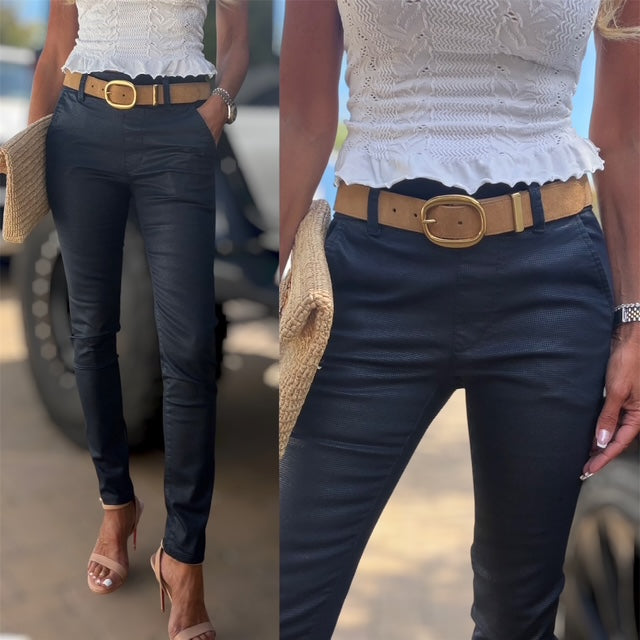 Bevy Flog - Dafna Navy Pant