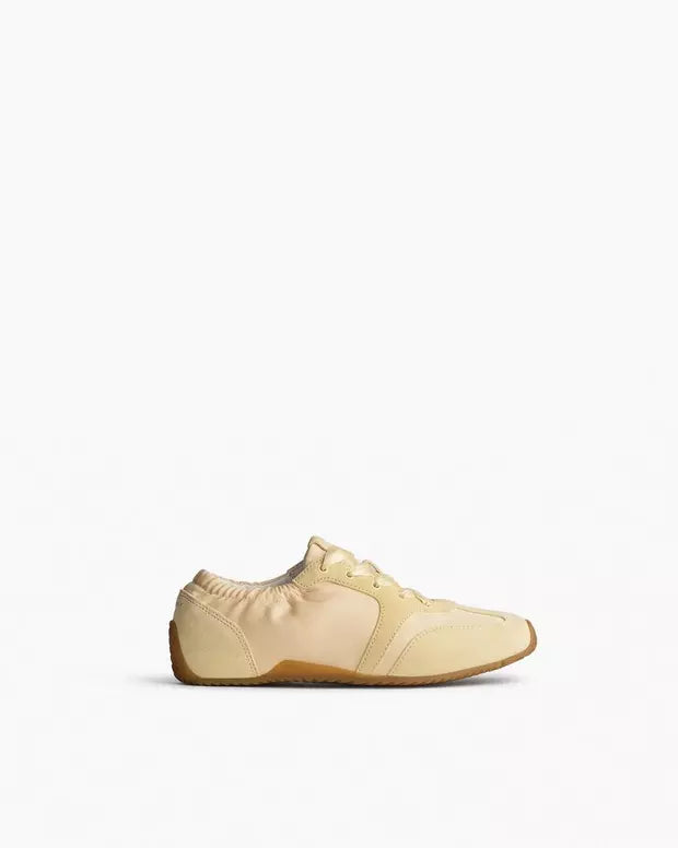 Rag & Bone - Emilee Ballet runner sneakers in butter yellow