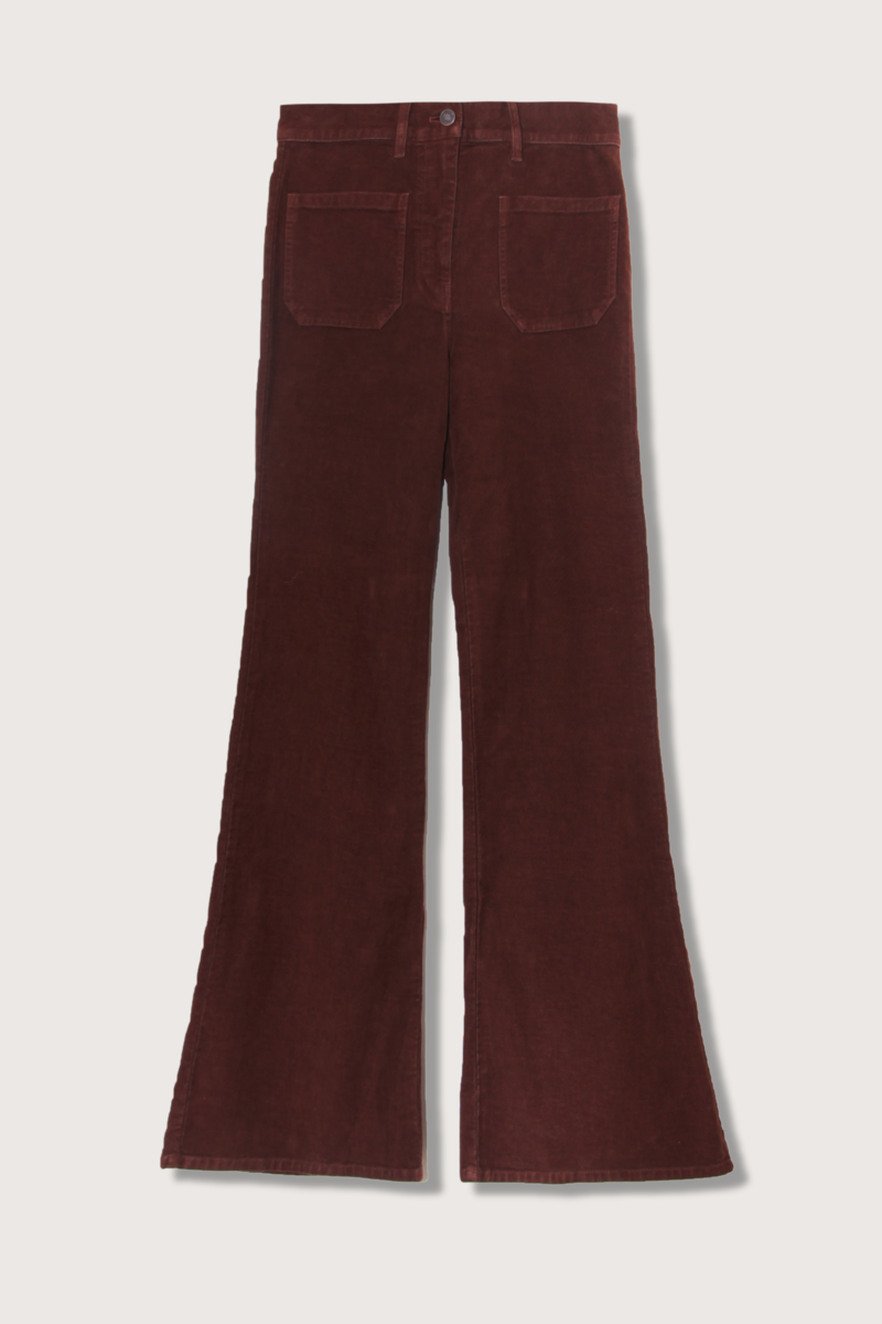 Nili Lotan - Florence Pant in Cabernet