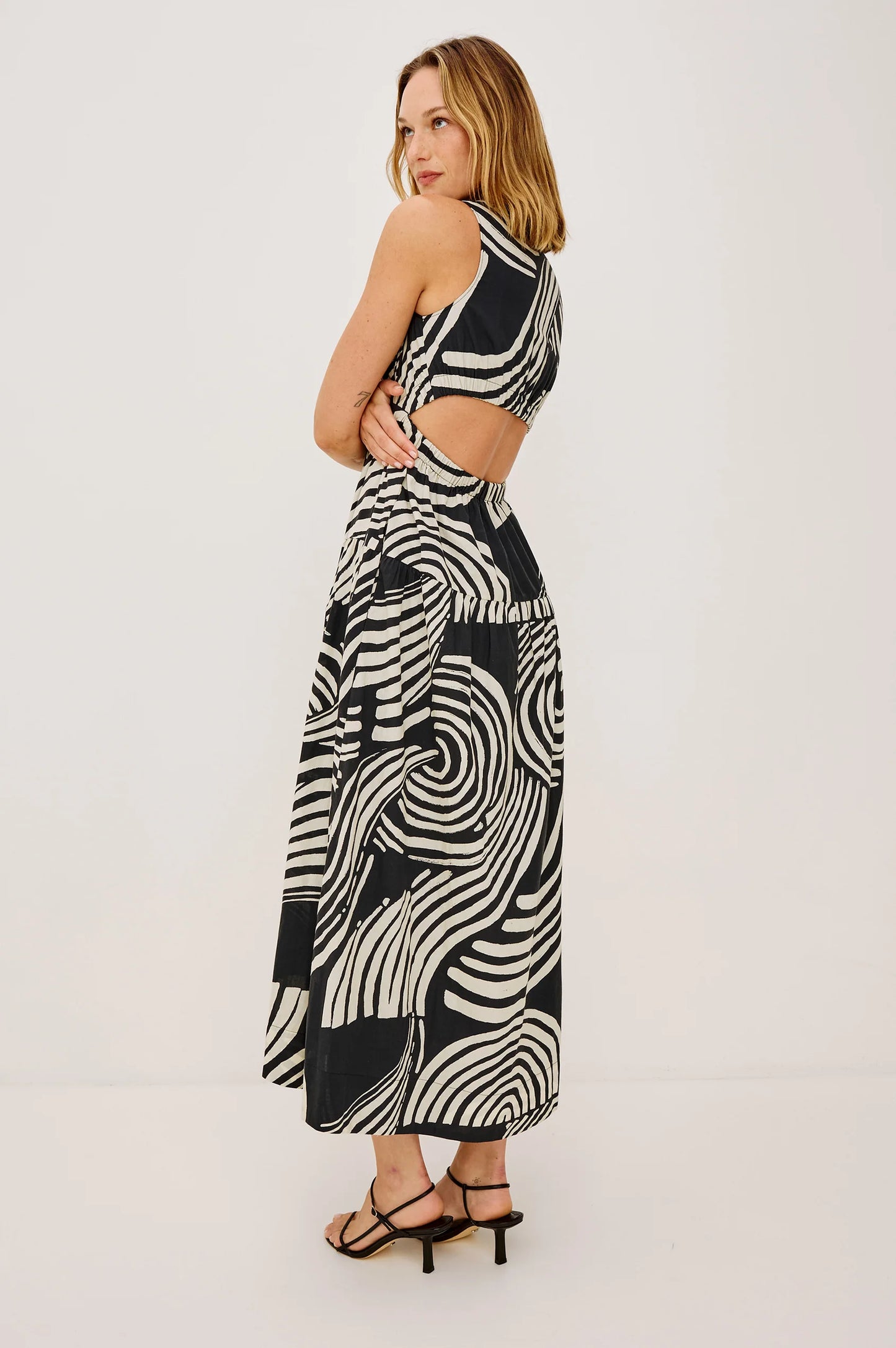 Rails - Genevieve dress in onyx waves