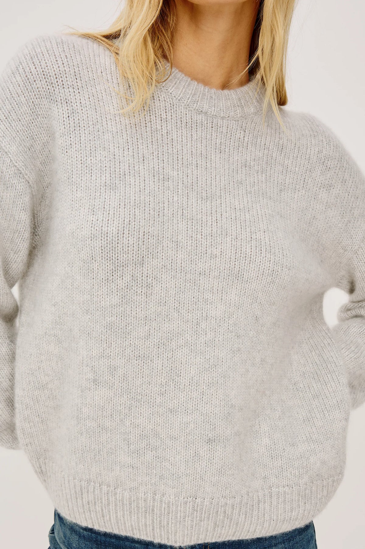 Rails - Helly Sweater in heather grey