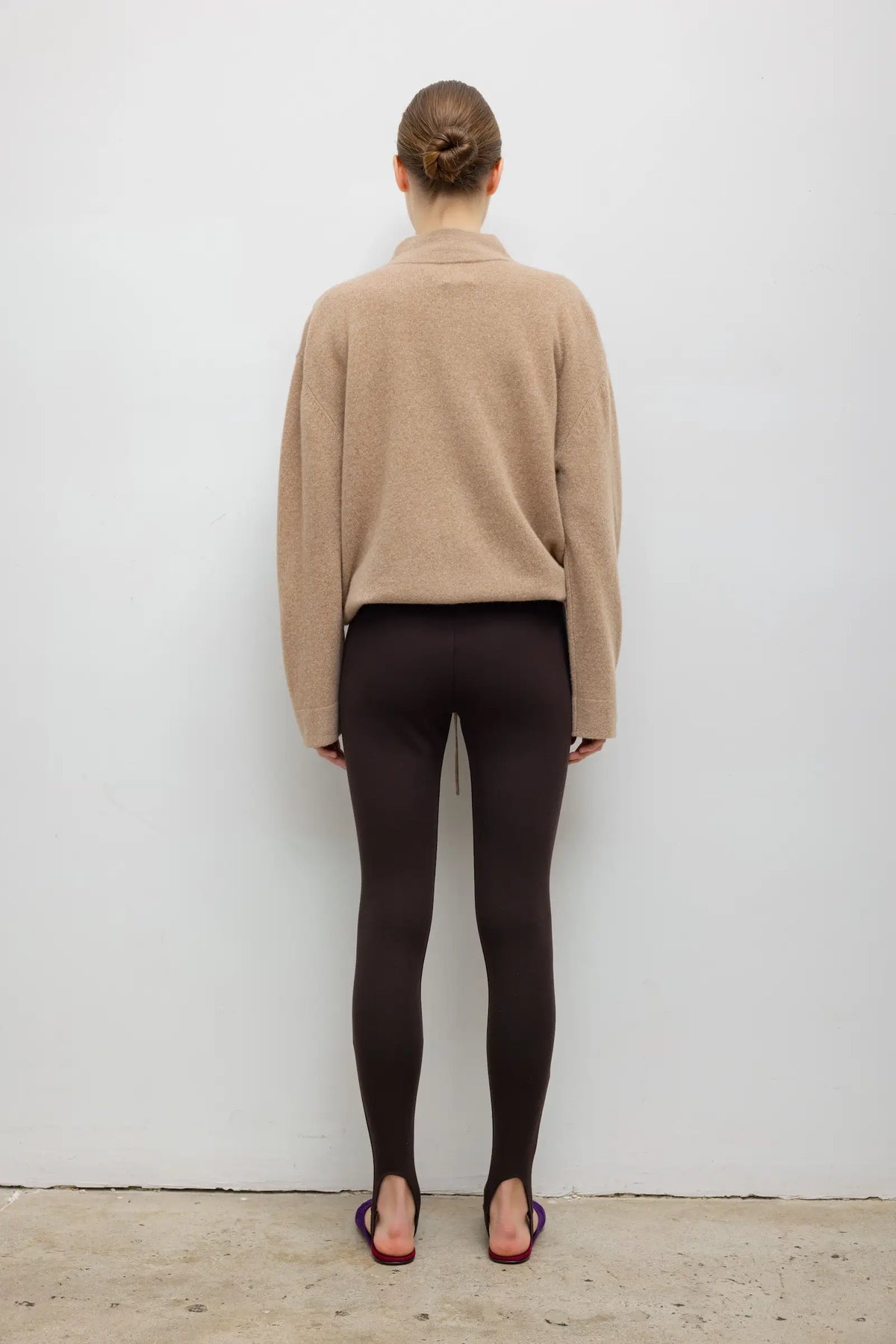 Leset - Jesse Anorak Sweater in Dune tan