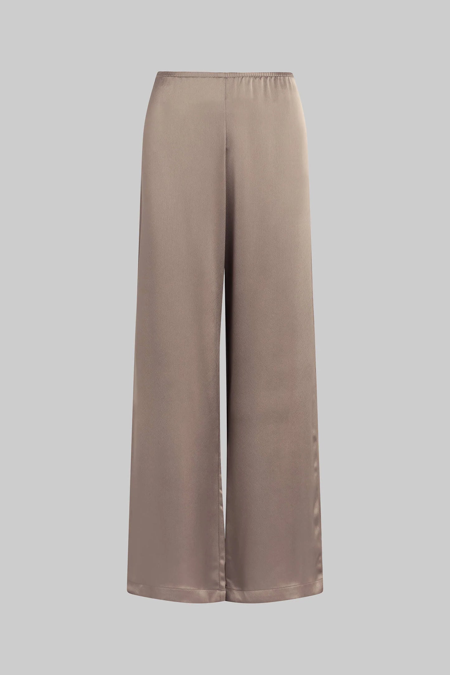 Leset - Barb Wide Leg Pant in Taupe