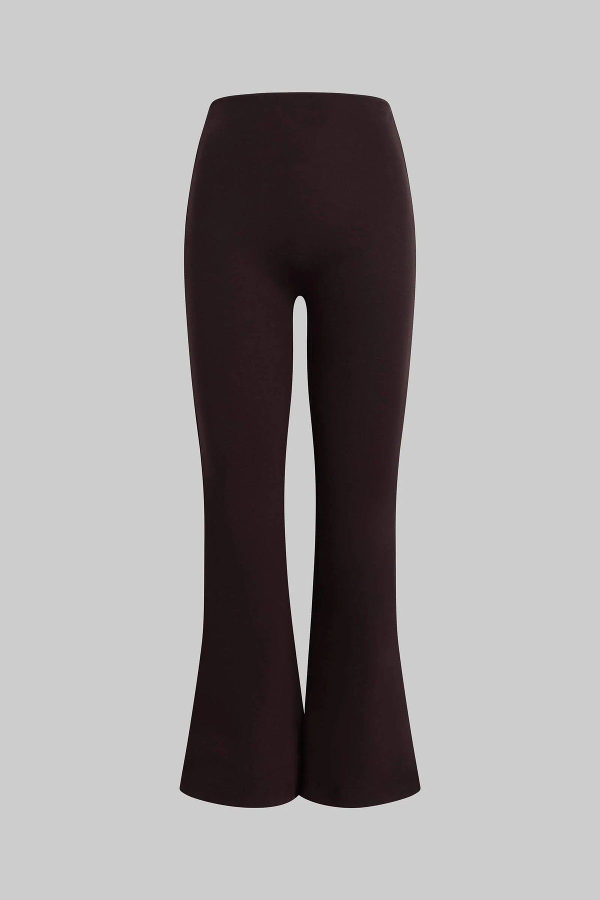Leset - RIO HIGH WAIST FLARE PANT in chocolate