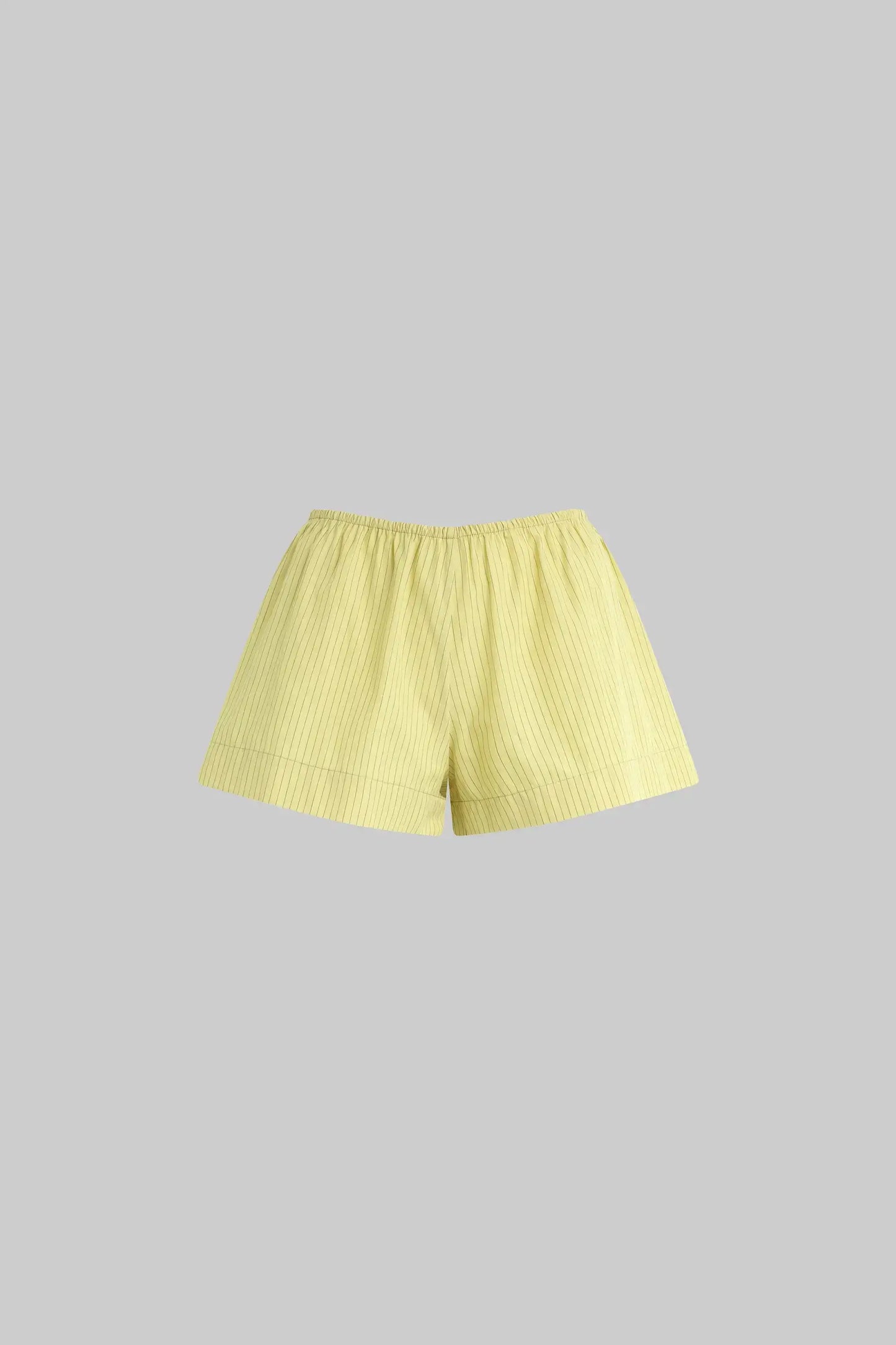 Leset - Yoshi Stripe Summer Short in Lemon Yellow chocolate