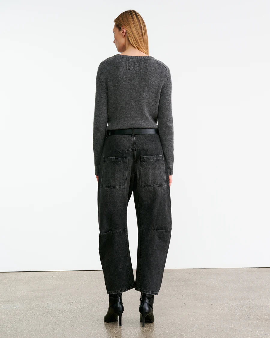 Nili Lotan - Shon jean in stone Black Wash