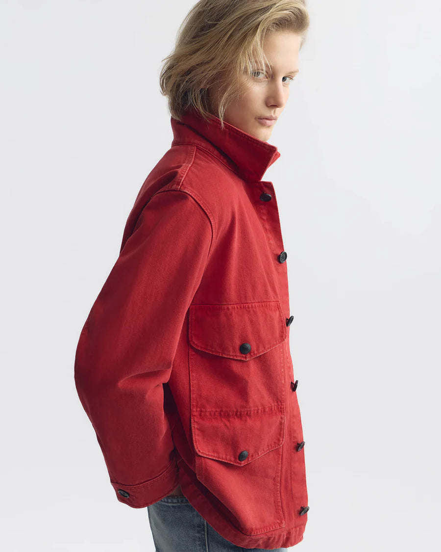 Nili Lotan - Leroy jacket on scarlet