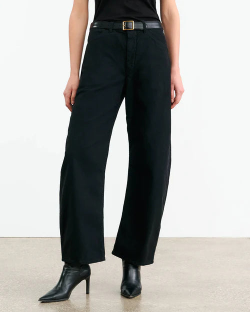 Nili Lotan - Tribeca Pant in Jet Black