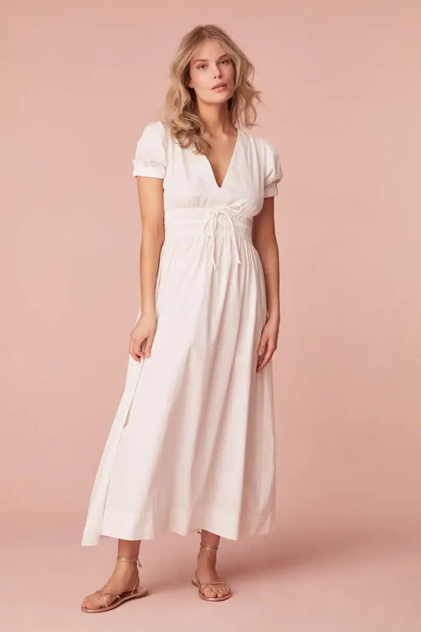 Love Shack Fancy - Sabela Dress in White