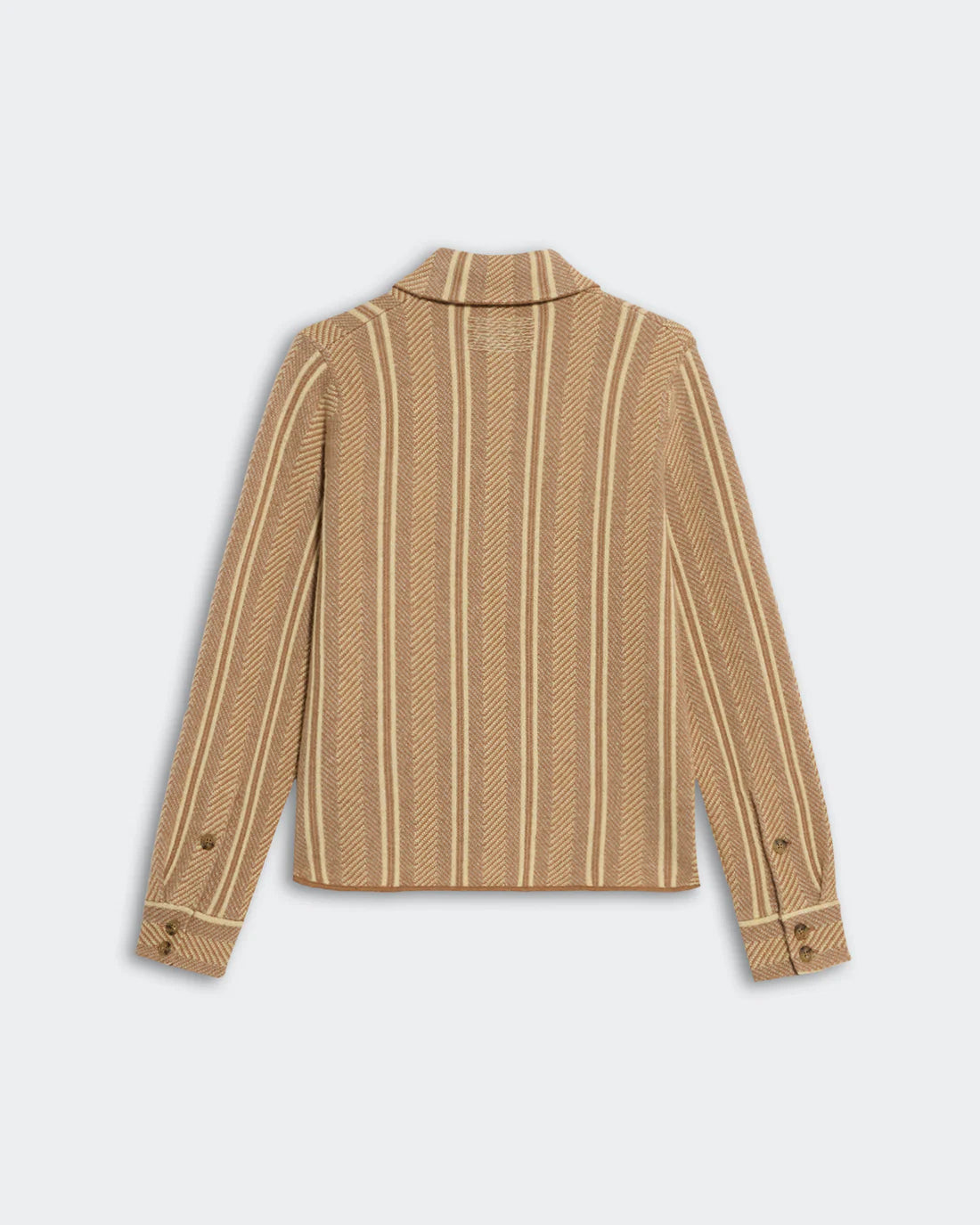 Guest in Residence - Dylan Stripe shirt in Almond