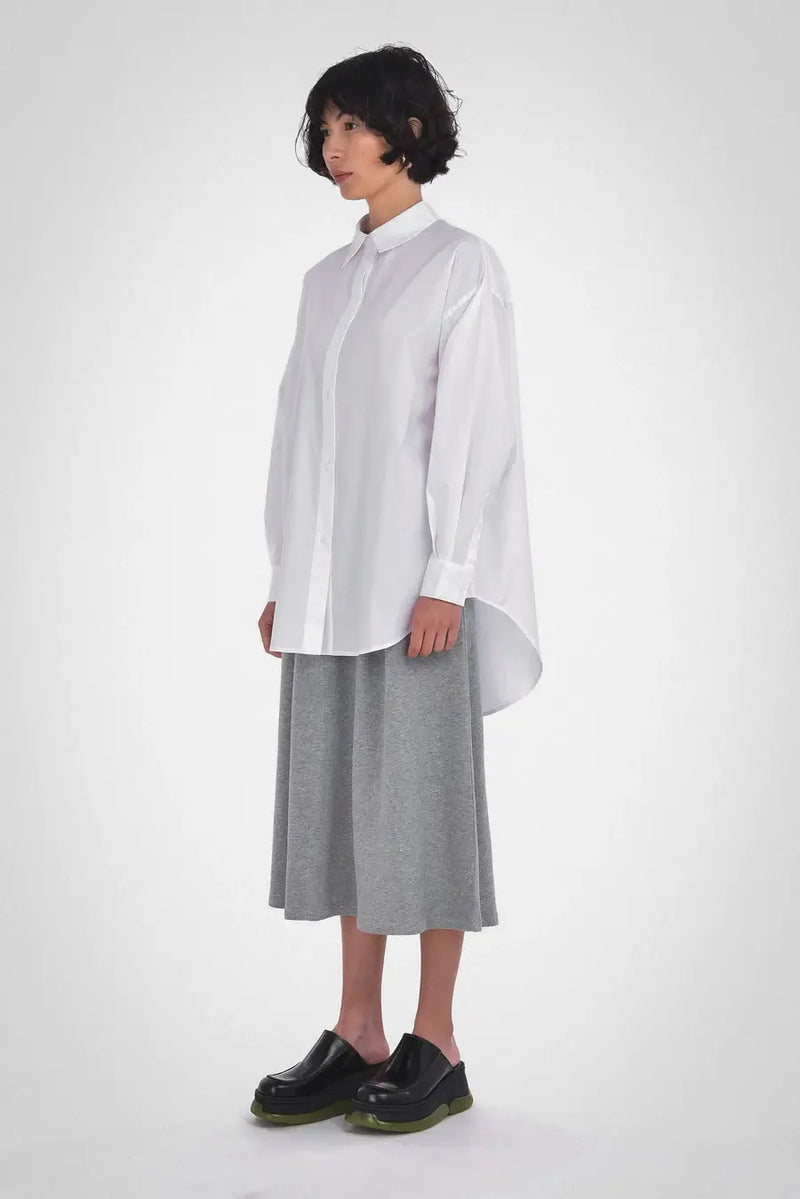 Paper Label - Yule Oversized shirt in White