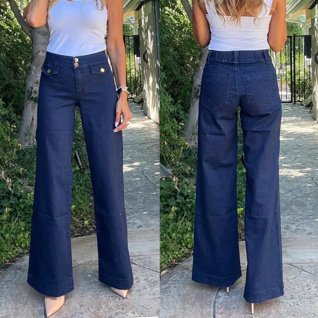 Bevy Flog - Stacy pant in denim
