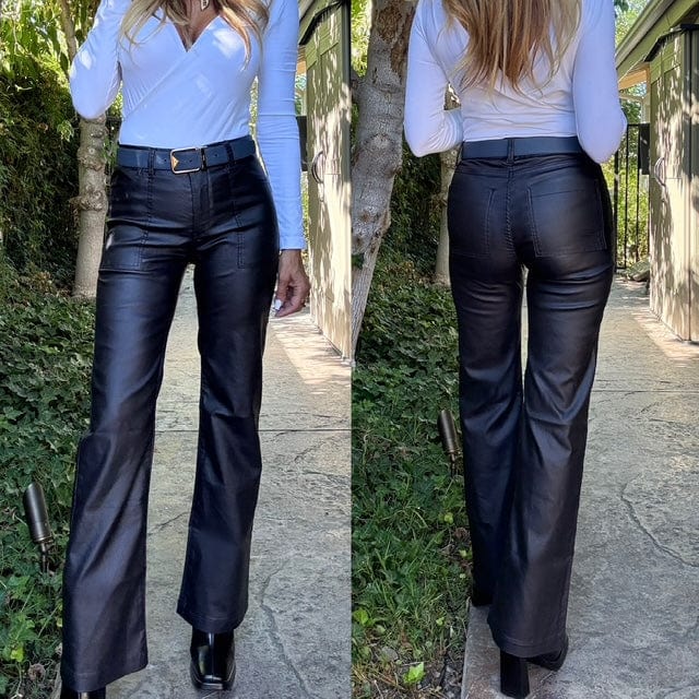 Bevy Flog Pants Bevy Flog - Romi Pant in Navy Vegan