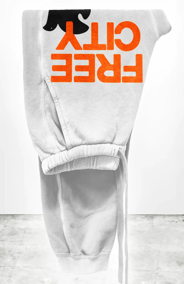 Freecity - Large Sunfades pants in Chalk Electric