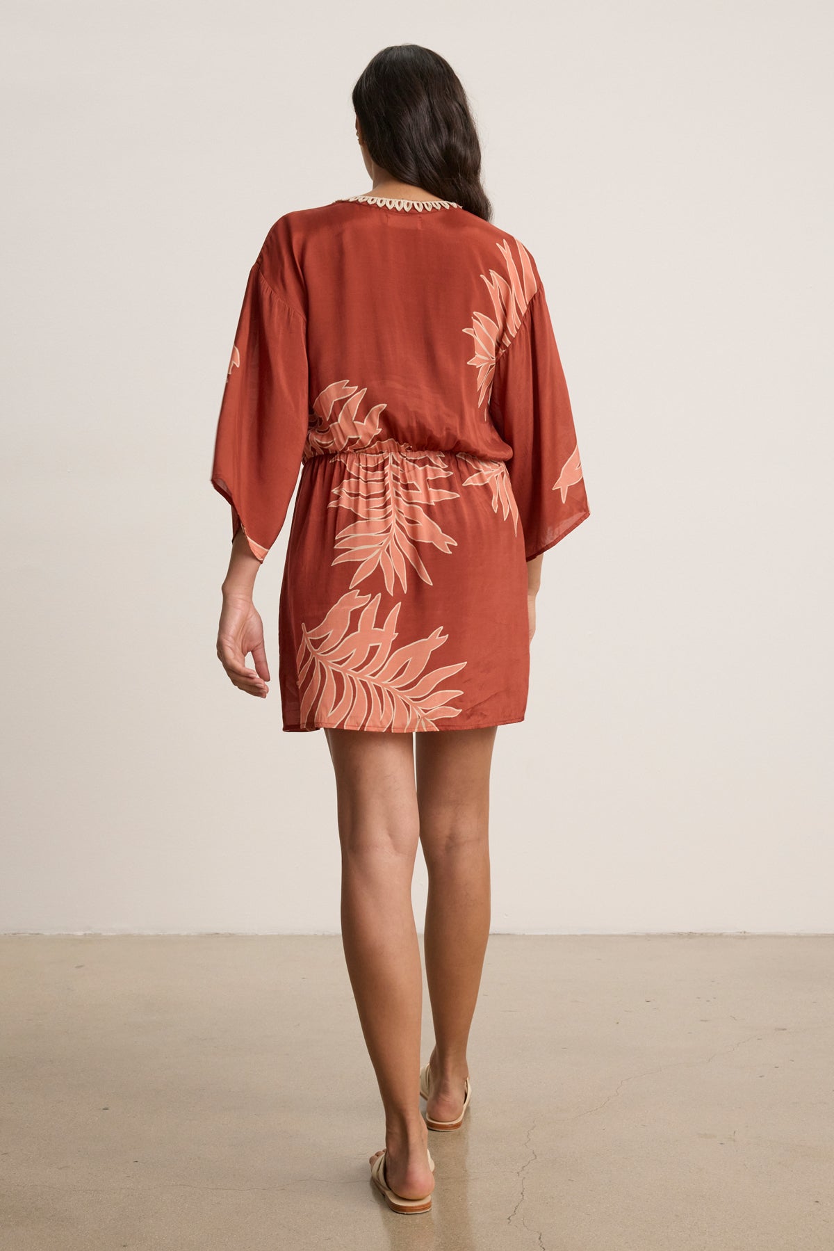 Velvet - Odessa dress in Cedar