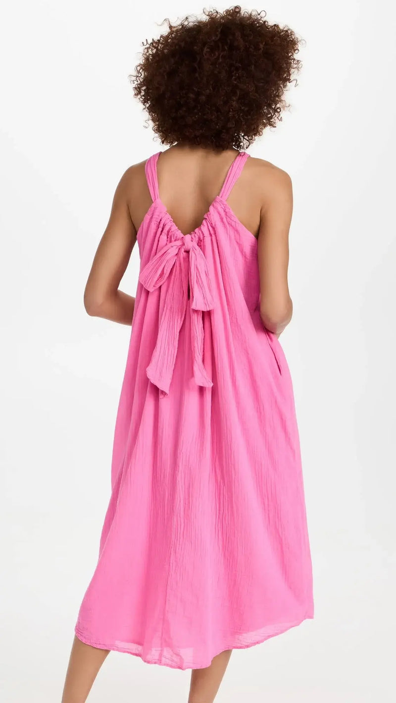Velvet - Reese dress in Tahiti Pink