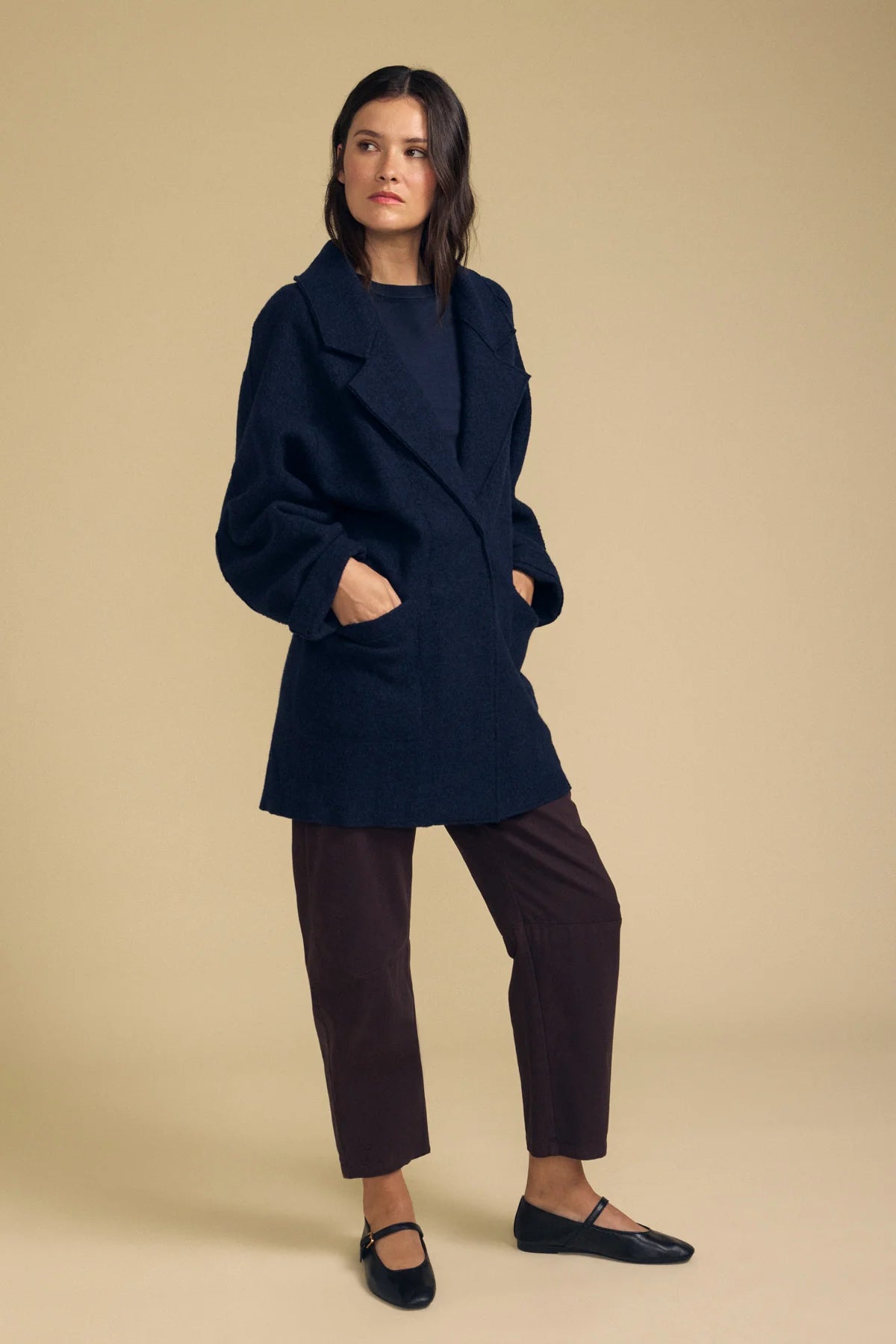 Velvet - Abby blazer in navy