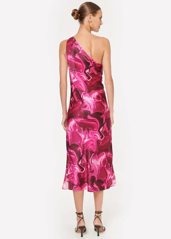 CAMI NYC - Anges dress in Hyperpink Swirl