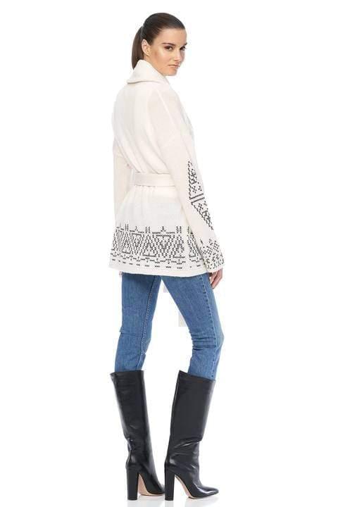 360 Cashmere - Camila Sweater in Chalk White