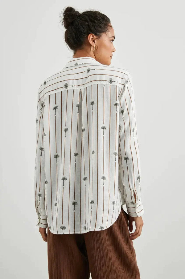 Rails Shirts Rails - Charli shirt in Stripe Palms