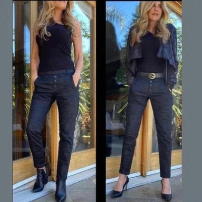 Bevy Flog Pants in San Francisco are stretch fashion pants that are comfortable.  Bevy Flog pants  Bevy Flogs Shely, Liron, Dafna  available today at dress Boutique in San Francisco. Contact dress for Bevy flog at 818-489-0346