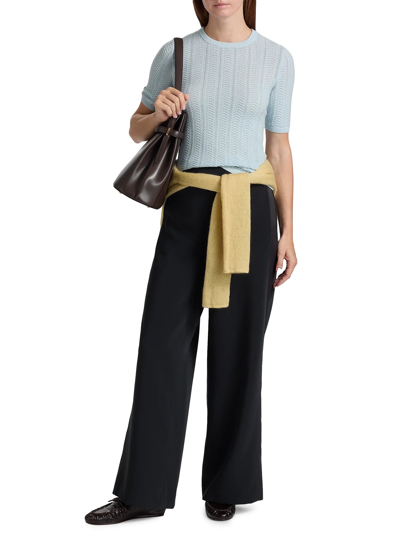Rag & Bone - Francesca Merino Sweater in Sky blue