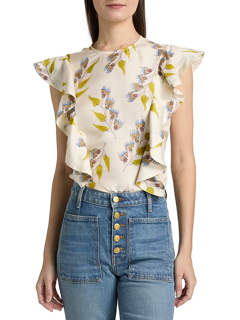 Ulla Johnson - Botanical Top in Infinite Flower