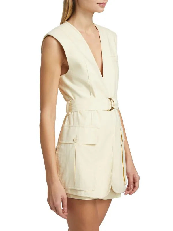 Ulla Johnson - Twyla Vest in Cowrie