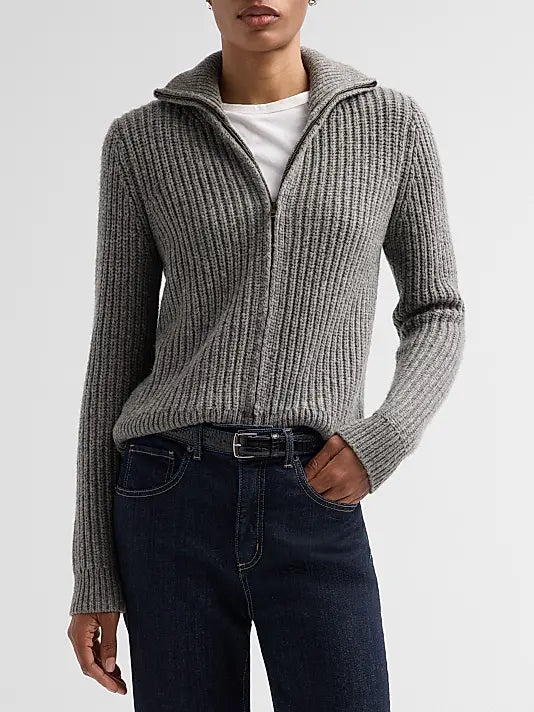 Nili Lotan - Arlen Sweater in medium Grey Melange