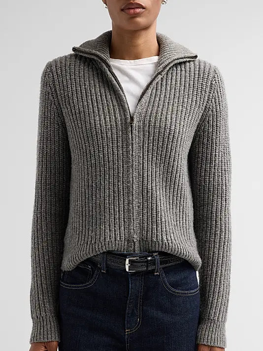 Nili Lotan - Arlen Sweater in medium Grey Melange