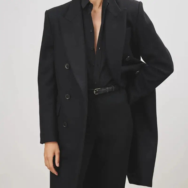 Nili Lotan - Alain Tailored Coat in Black