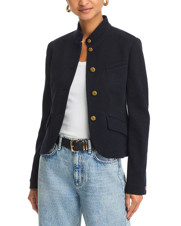 Rag & Bone - Slade Cropped Blazer in navy