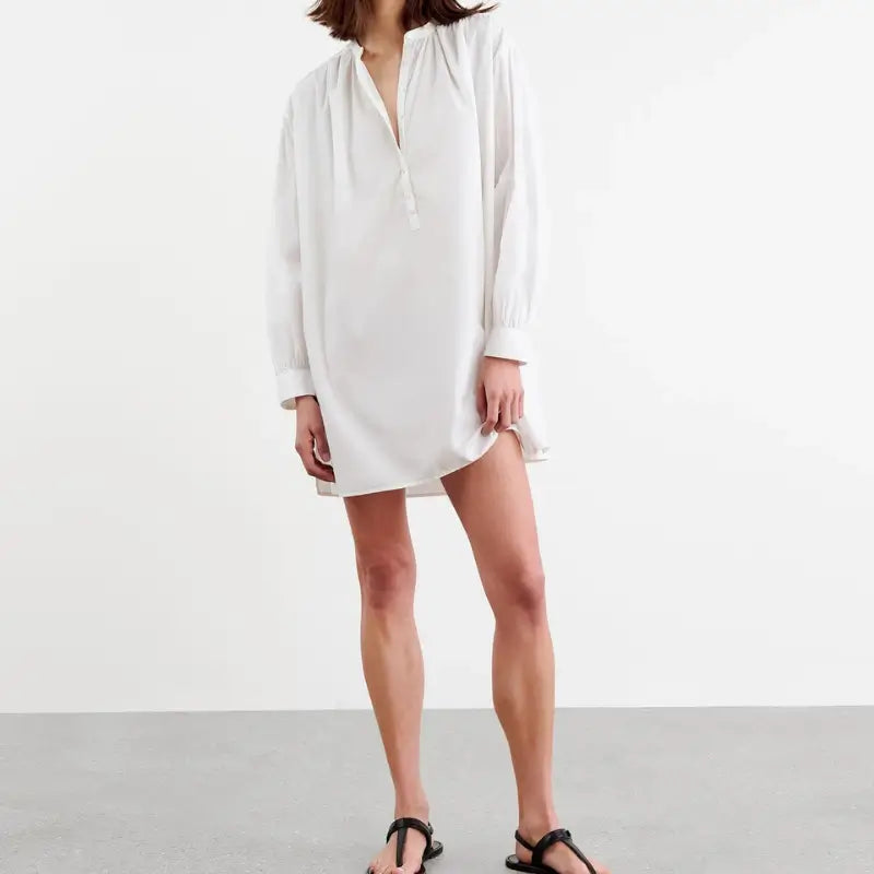 Nili Lotan - Najam Short dress - Ivory white