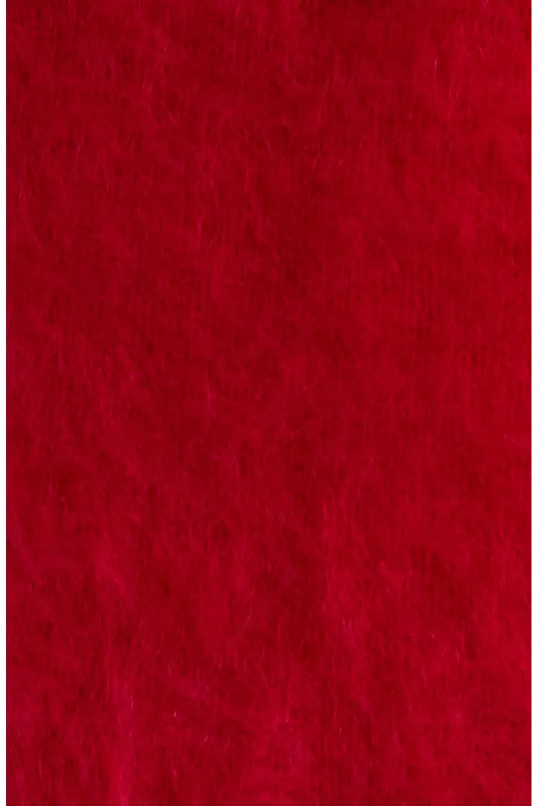 Rag & Bone - Jada Brushed Cashmere Hoodie in red