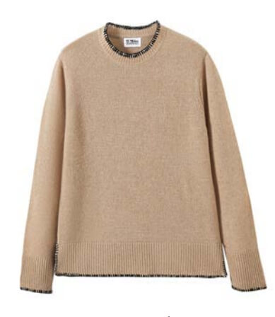 27 Miles - Marisol Cashmere Sweater in Camel