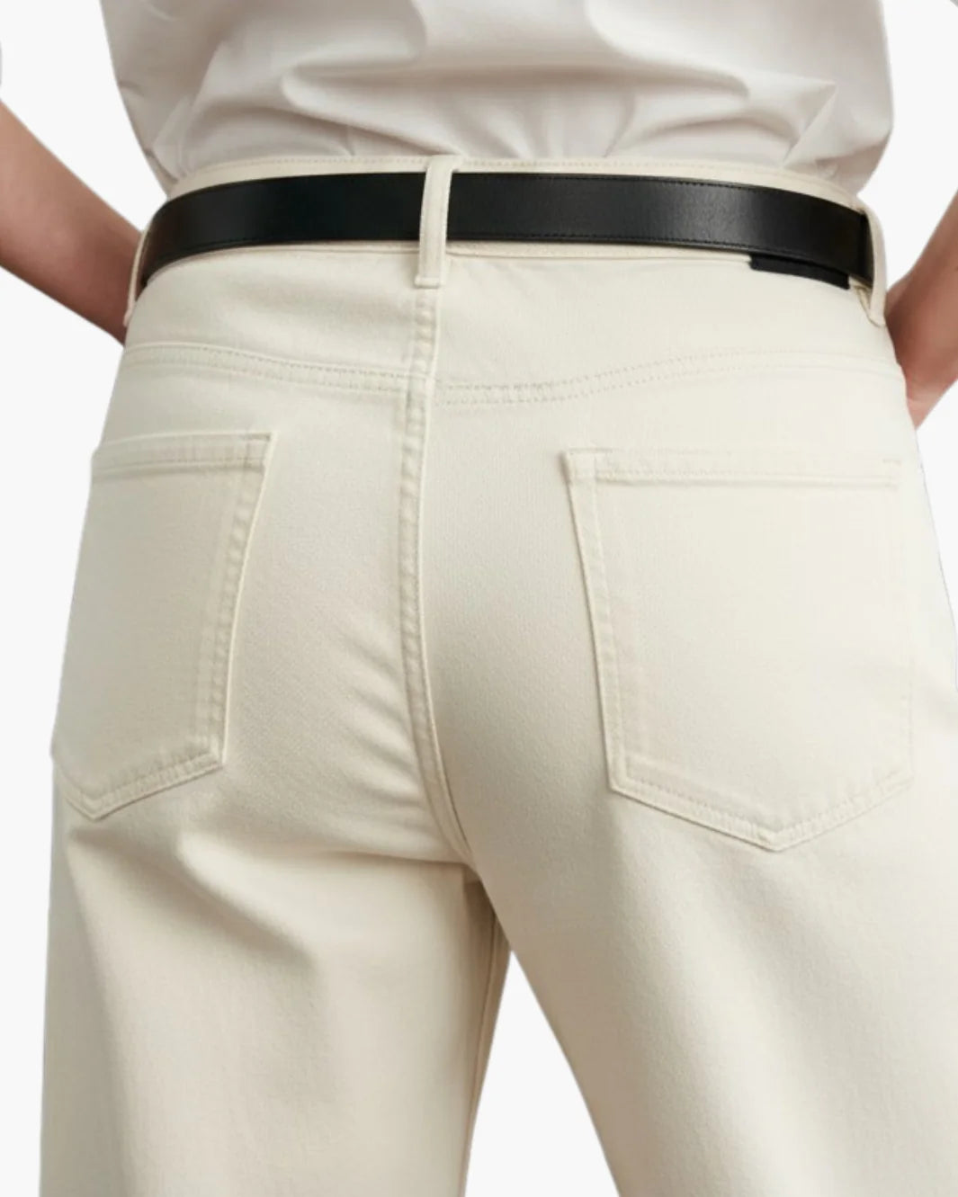 Nili Lotan - Tribeca Jean in Cream