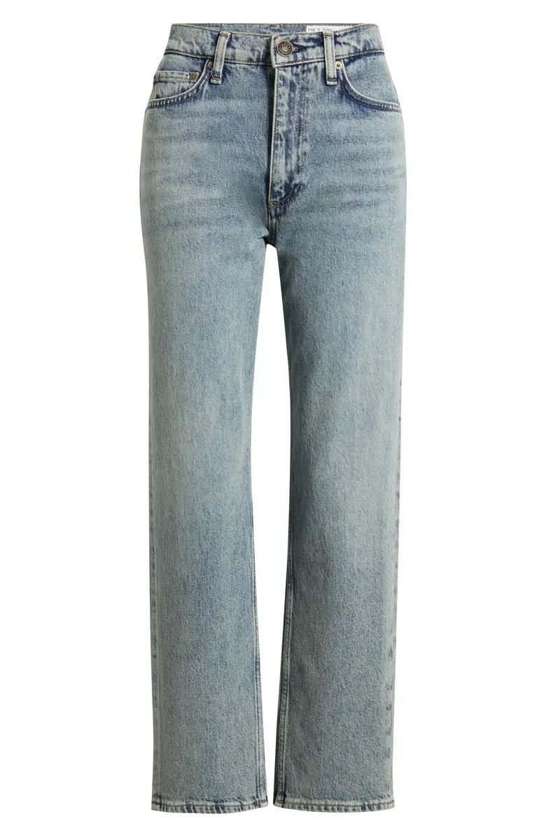 Rag & Bone - Harlow Mid rise jean ankle straight in Amity wash