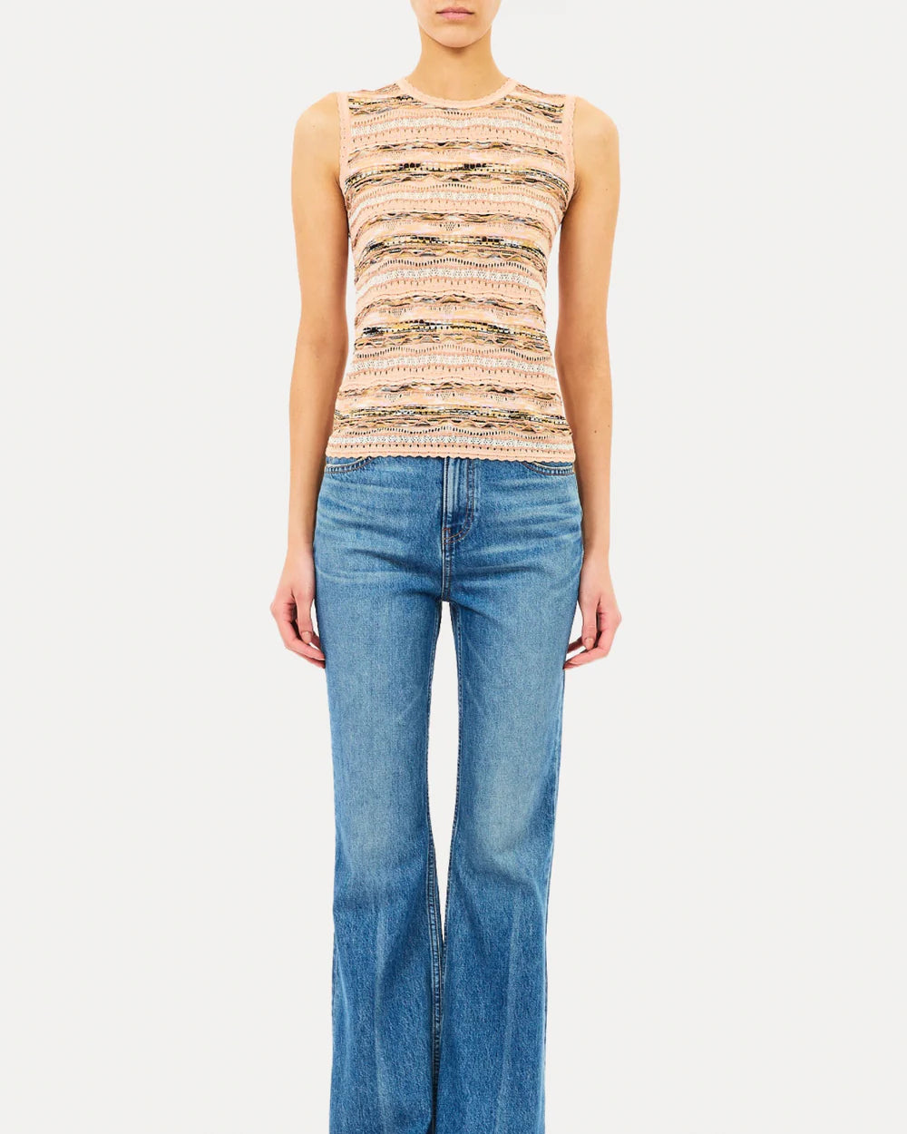 Ulla Johnson - Alisa Knit top in Hibiscus