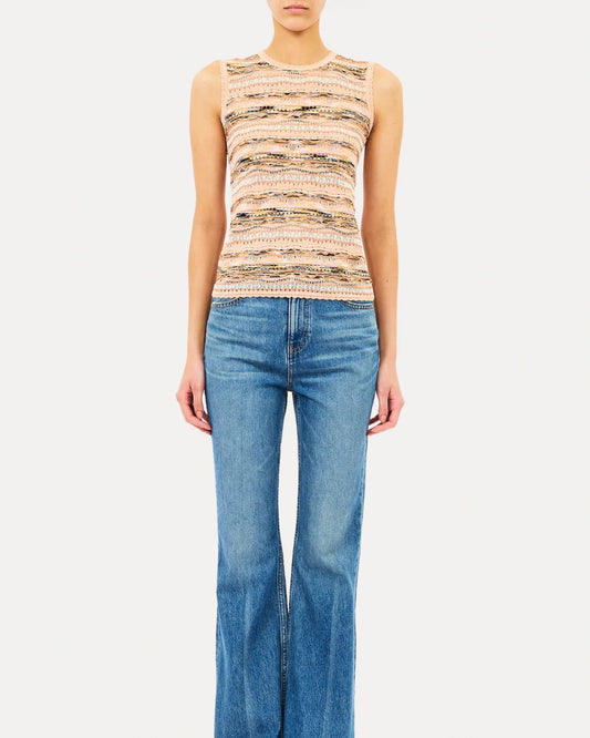 Ulla Johnson - Alisa Knit top in Hibiscus