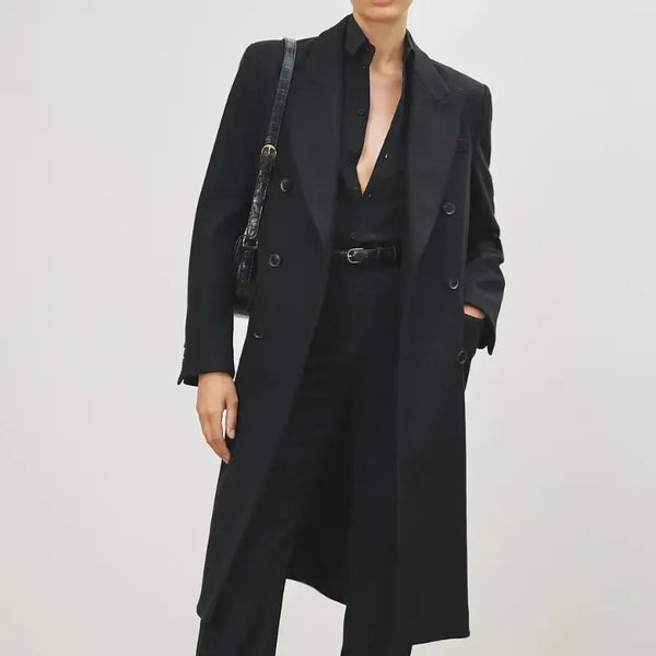 Nili Lotan - Alain Tailored Coat in Black