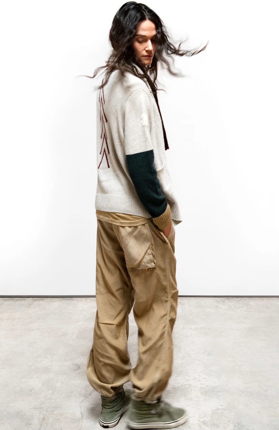 Freecity - Arrows Cashmere in Natural mixup