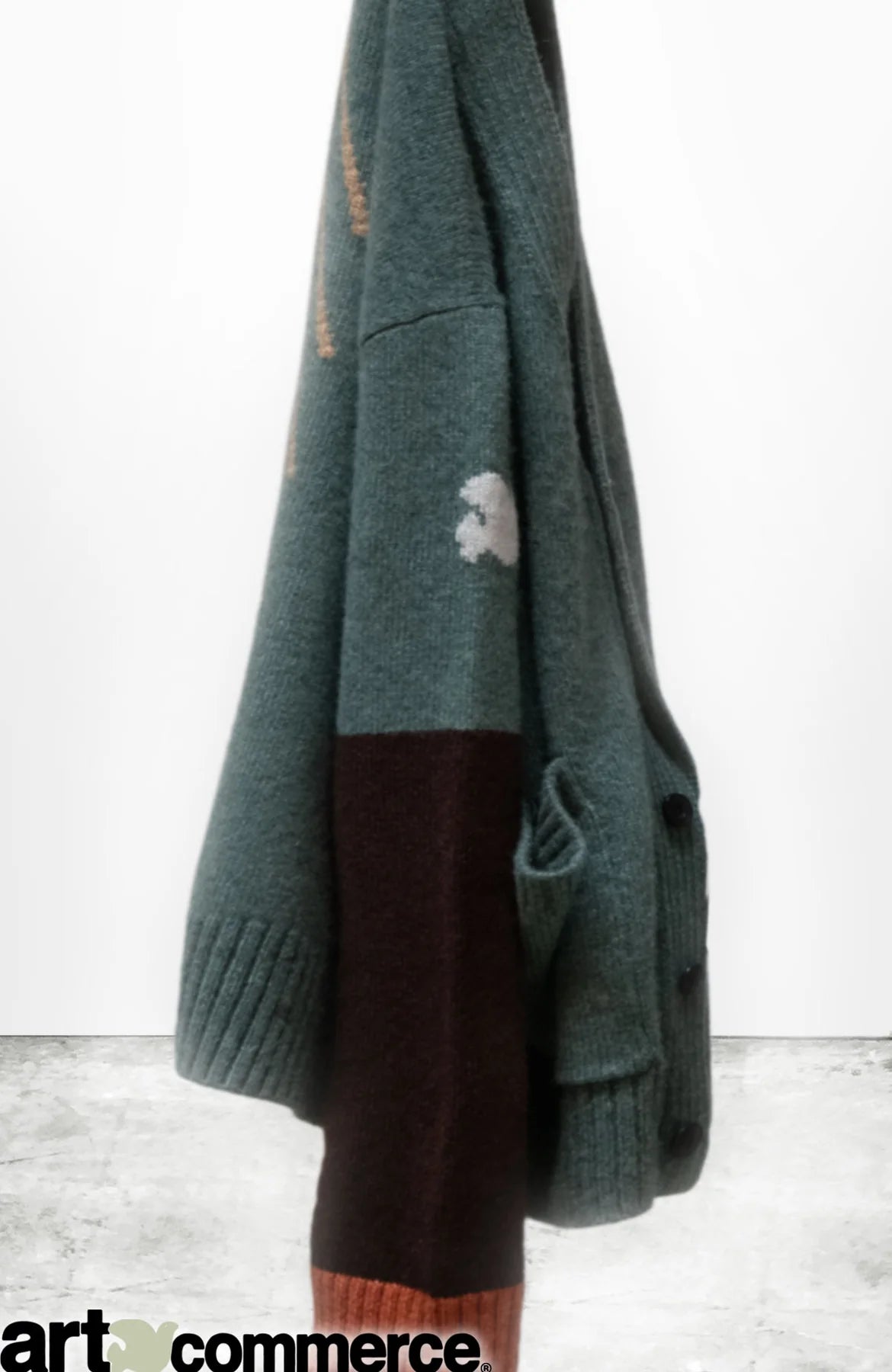 Freecity - Arrows Cashmere in Sage Mix