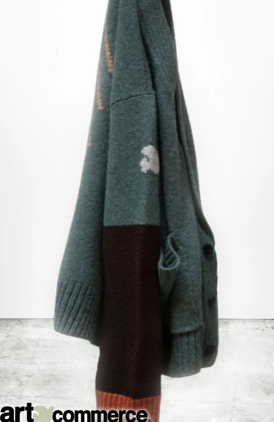 Freecity - Arrows Cashmere in Sage Mix