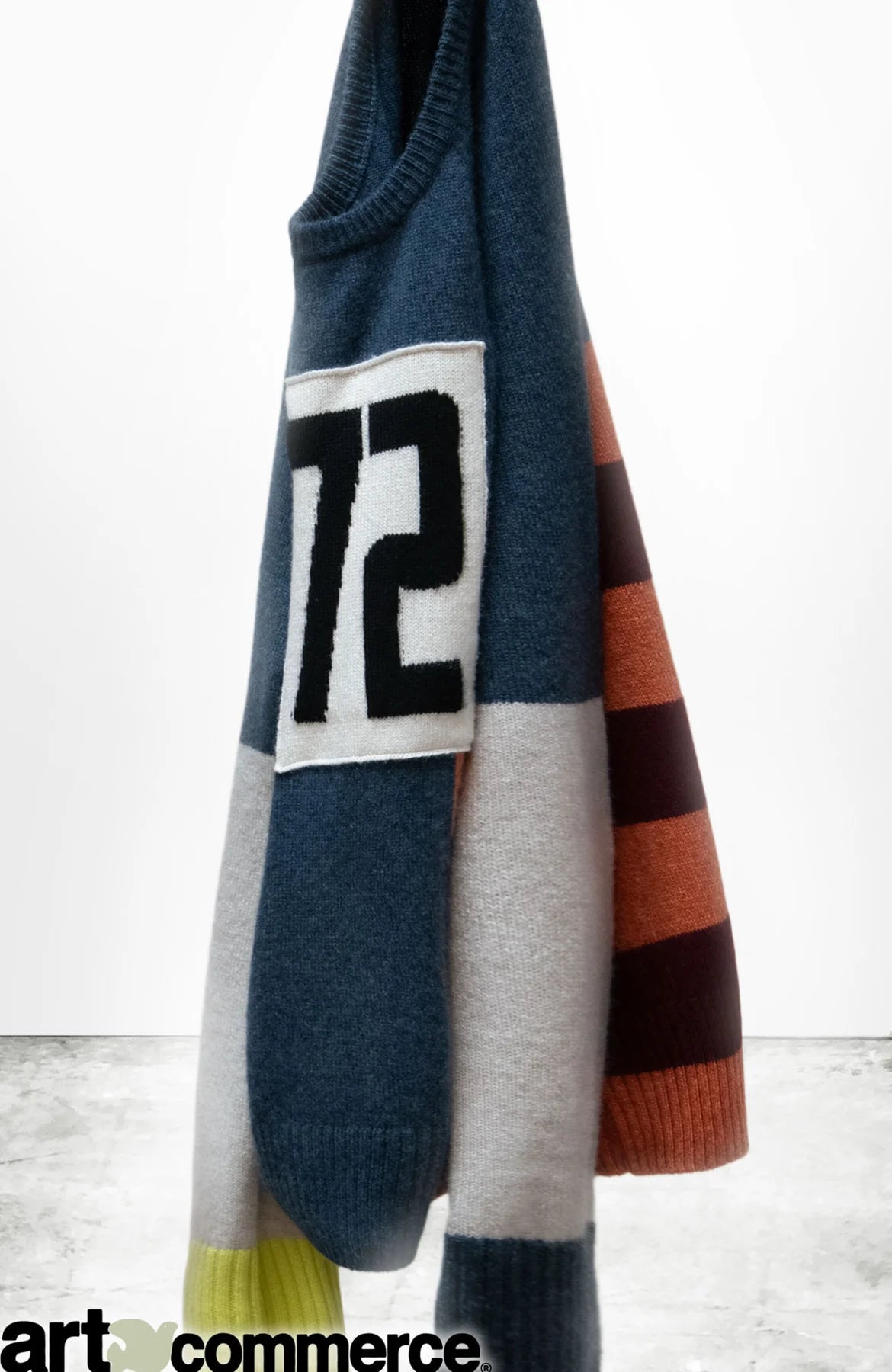 Freecity - Canyon Kid '72 Lux crew in Mineral blue mix