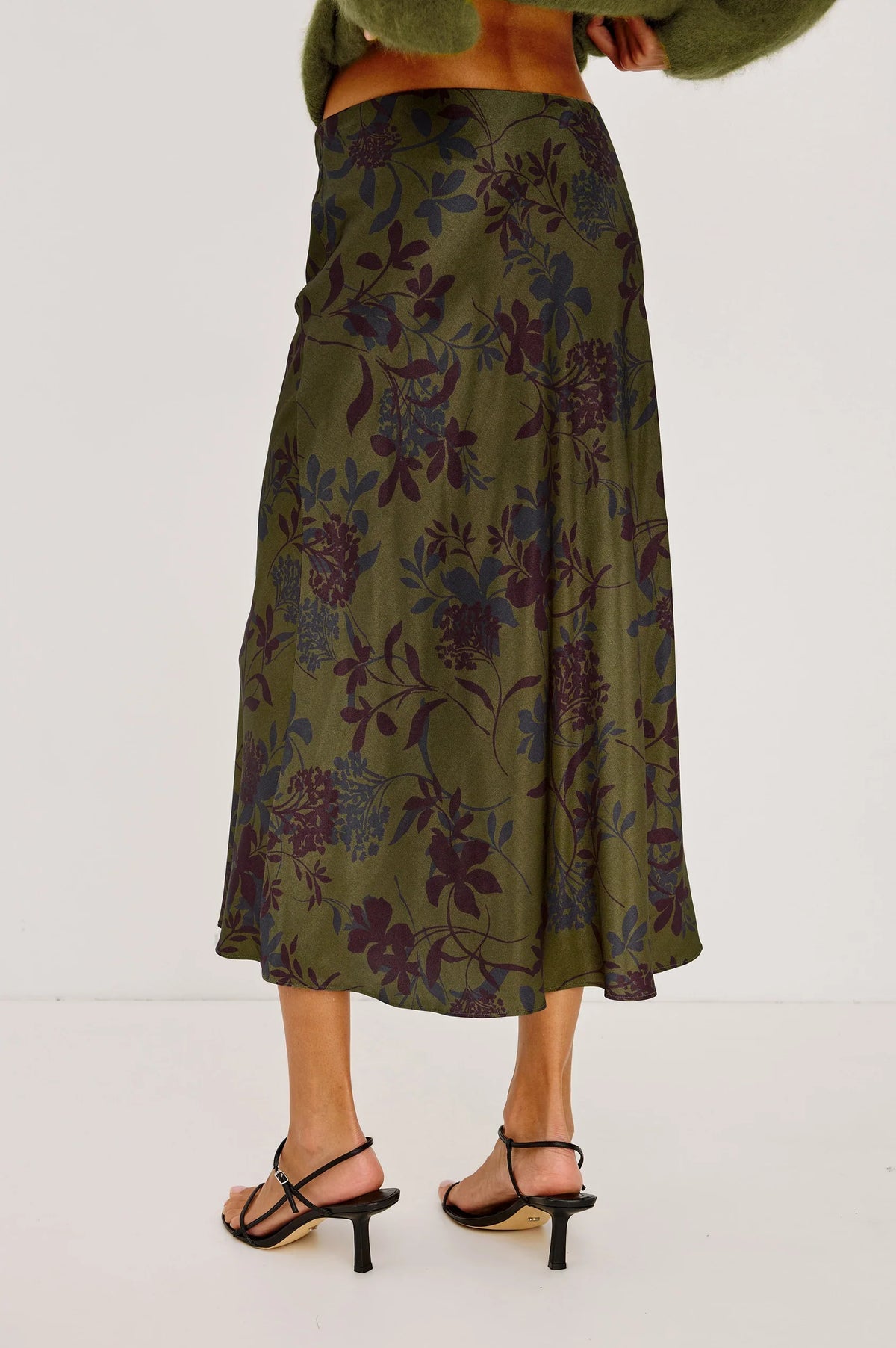 Rails - Anya Skirt in olive dahlia