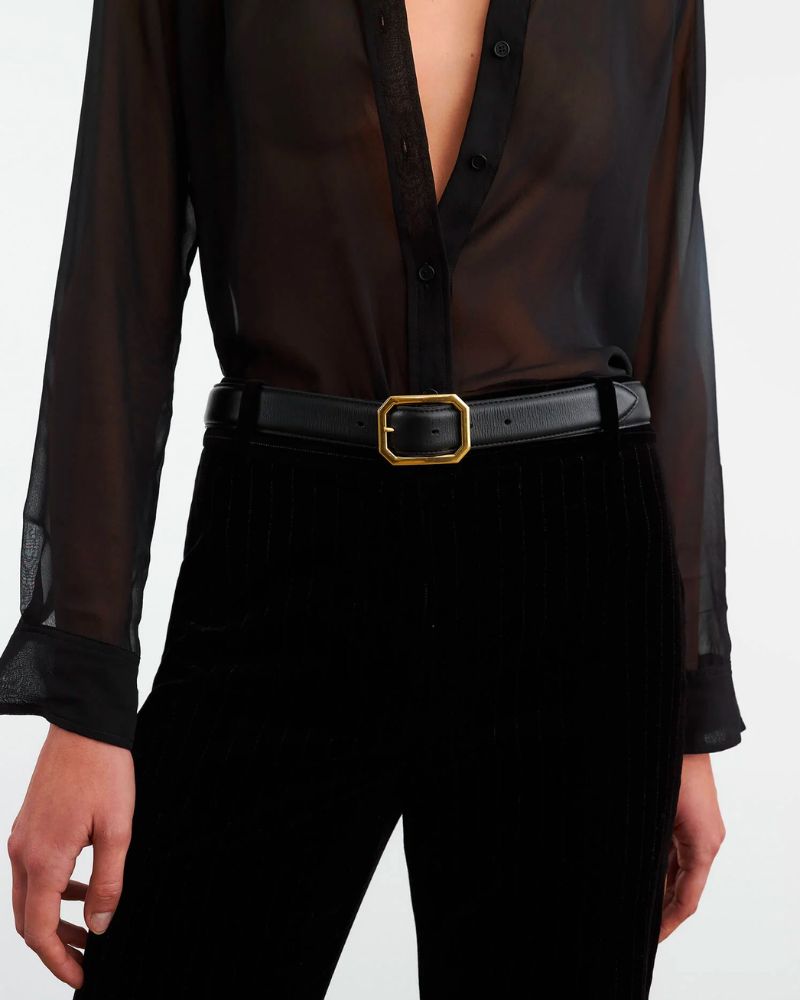 Nili Lotan - Anais Belt in Black