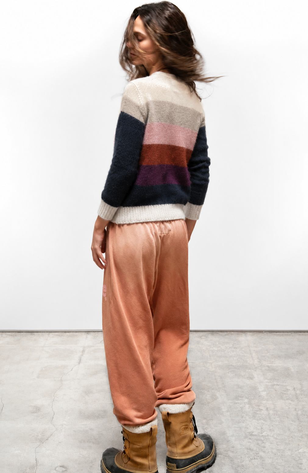 Freecity - cashmere lux super Color pocket cardigan in Mixup